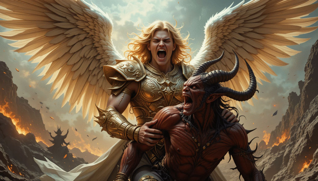What Michael Did to Lucifer Over Moses