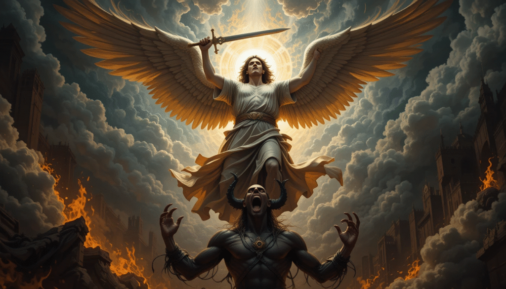 What Michael Did to Lucifer Over Moses